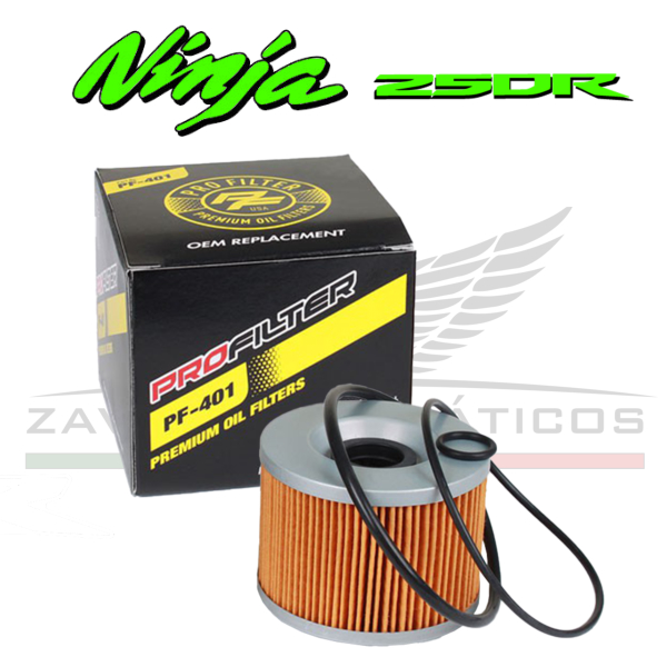 Filtro De Aceite Kawasaki Ninja 250 Premium Pro Filter